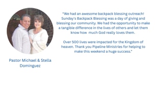 Pasotr Michael and Stella Dominguez