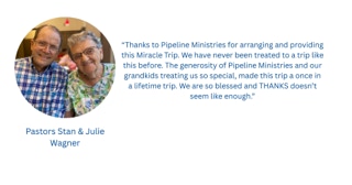 Pastors Stan and Julie Wagner